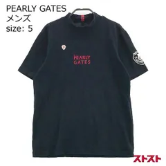 PEARLY GATES パーリーゲイツ 2022年モデル ハイネック半袖Tシャツ 5 ［240001820751］#
