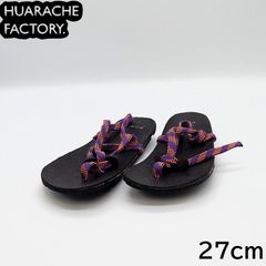 廃タイヤ製ワラーチサンダル／KARASU／27cm（1）