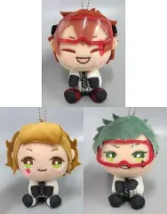 【中古】雑貨 全3種セット ＆ you モアプラス実験着キーチェーンマスコット“ハーツラビュル寮” 「ディズニー ツイステッドワンダーランド」