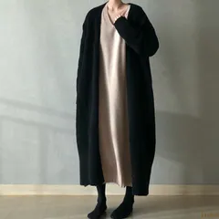 肉厚 数量限定 ニットコーディガン ニットカーディガン 超ロング