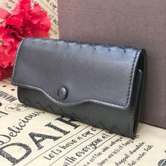 ボッテガヴェネタ キーケース 鍵 6連 イントレ ブラック レザー FS486