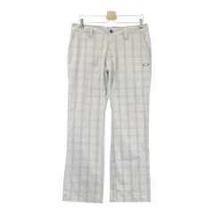 サイズ：34 OAKLEY オークリー 421782JP ストレッチパンツ チェック柄 グレー系 [240101349910] ゴルフウェア メンズ ストスト