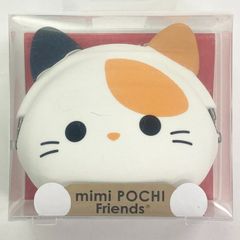 p+g design（ピージーデザイン）mimi POCHI Friends　がまぐち　（ミケ）