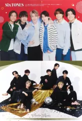 【中古】ポスター 両面ピンナップポスター(四つ折) SixTONES/Travis Japan duet 2023年5月号 綴じ込み付録