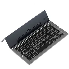 訳あり 3Eホールディングズ 3E Bluetooth Keyboard 縦折タイプ Stick 3E-BKY2-S2 スペースグレー キーボード本体 箱汚れ【北海道/沖縄/離島発送不可】