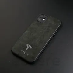 スマホケース iPhoneケース テスラ アイフォンケース 耐衝撃 iPhone13 iPhone14 iPhone15 iPhone16 iPhone17 全機種対応 裏毛皮 ソフトケース iPhoneアクセサリー ブラック