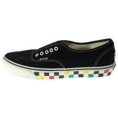 VANS (ヴァンズ) ×WACKO MARIA AUTHENTIC ワコマリア オーセンティック ローカットスニーカー ブラック US12/30cm VN000CRTBPT