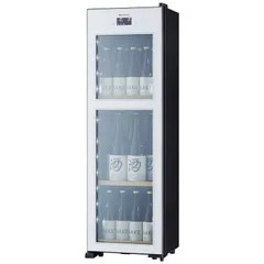 標準セッティング無料【新品 未使用 未開梱】 さくら製作所　低温冷蔵クーラー　ＺＥＲＯ　ＣＨＩＬＬＥＤ　［２０本／右開き］　OSK20-W ホワイト 送料無料