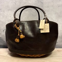 analogico アナロジコ ステラトート チョコ 限定色 底板 鞄 トート