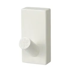 【特価セール】ライトグレー オーク材 44520697 フック 壁に付けられる家具 幅4×奥行6×高さ8ｃｍ 樹脂 無印良品のサムネイル