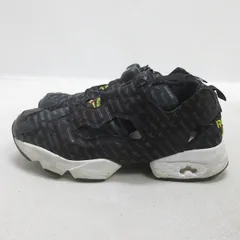 Q■【27.5cm】Reebok/リーボック インスタポンプフューリー OG 25周年ランニングシューズ■黒MENS/14【中古】