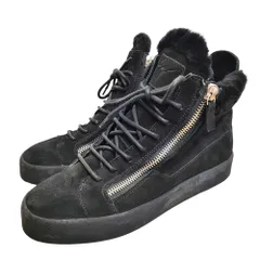 ジュゼッペザノッティ  ハイカットスニーカー  ボア  ジップ ジュゼッペザノッティ ハイカット ボアスニーカー （27㌢） サイド