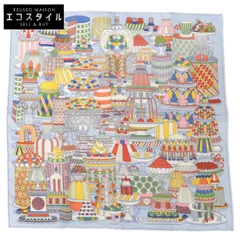 HERMES エルメス 【新品同様】La Patisserie Francaise パティスリーフランセーズ カレ45 ガヴロッシュ