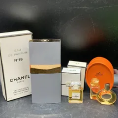 F377 ブランド香水4点おまとめ CHANEL Eau de Toilette N°5 N°19 パルファムドゥエルメス カレーシュ ソワドパルファム オードトワレ EDT フレグランス ミニボトル