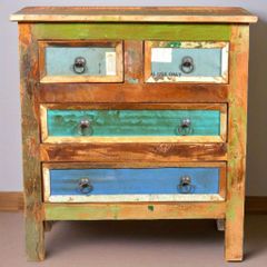 アジアン 木製 チェスト 収納棚 Dresser Puro 10 Drawers - メルカリ