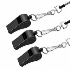 コーチ 生存 ハイキング 審判 キャンプ ジム 学校 装備 アウトドア ネックストラップ付き 救援 ライフガード 防災 笛 ホイッスル