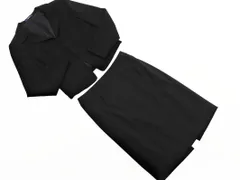 ROPE ロペ フォーマル セットアップ ジャケット スカート スーツ 黒 ◇■ レディース