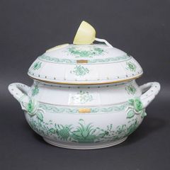 ヘレンド インドの華 スープチューリン（レモンノブ）