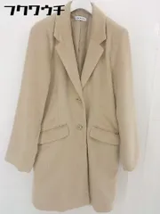 ◇ BROWNY ブラウニー 長袖 チェスター コート サイズL ブラウン レディース  【中古】 【1202190003345】のサムネイル