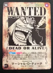 【2枚セット　PSA10】手配書 黒ひげ　マーシャル・D・ティーチ 2025年最新】マーシャル・d・ティーチ psa10の人気アイテム
