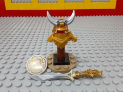 ☆ニンジャゴー☆ レゴ　ミニフィグ用小物　ドラゴンマスター装備　正規品　人形 鎧兜 甲冑 ゴールデン装備 侍