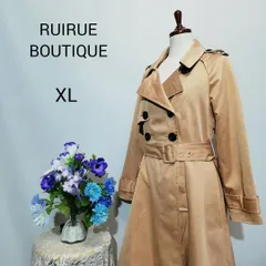 【送料無料】   RUIRUE BUTIQUE　極上美品　トレンチコート　XLサイズのサムネイル