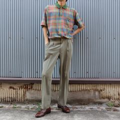 YSL check design polo shirt