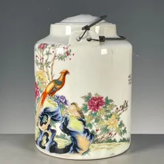 粉彩富貴吉祥図提梁壺 茶壺 茶道具 景徳鎮 陶磁器 装飾品 工芸品美術品 置物 粉彩富貴吉祥図提梁壺 茶壺 茶道具 景徳鎮 陶磁器 装飾品 工芸品