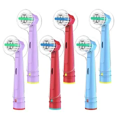 Trustnice 電動歯ブラシ 替えブラシ 子供 ブラウン オーラルB 対応 替えブラシ キッズ: 子供用 EB10 やわらかめ すみずみクリーンキッズ oral b 用の 歯ブラシ こども