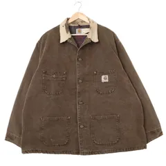 USA製 MOS carhartt ミシガンチョアコート フェード C02 L carhartt - 80s USA製 カーハート ミシガンチョアコート