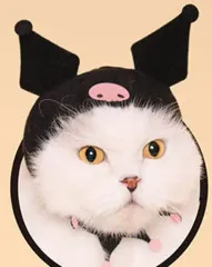 【中古】小物(キャラクター) クロミ 「かわいい かわいい ねこのかぶりもの サンリオキャラクターズ」