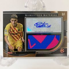 ペドリ 直筆サイン 限定150枚 2021-22 Topps Museum Collection UCL