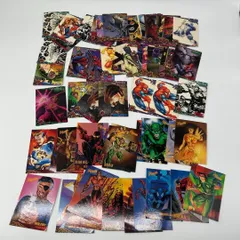 MARVEL 1991 トレーディングカード まとめ メルカリ便 1991年版マーベル・ユニバース シリーズ2 カードセット 162枚