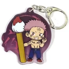 【中古】雑貨 両面宿儺 「呪術廻戦 ふでマメ アクリルキーホルダー Dark」