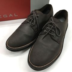 REGAL リーガル ドレスシューズ 靴 24 1/2 ブラウン 茶色系 スエード 箱付き E7E8422B 51LR BC1 25d菊ST