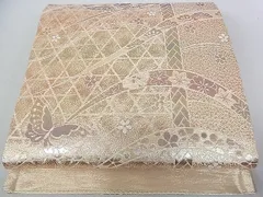 佐賀錦全通袋帯未使用長め