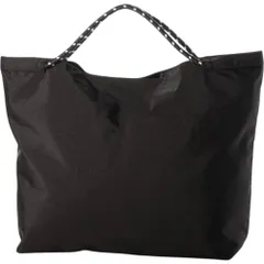 ☆ ブラック ☆ cache cache ウォッシャーナイロンパッカブルトート カシュカシュ cachecache バッグ 10-00-03210 トートバッグ トートバック ウォッシャーナイロンパッカブルトート レディース ナイロン A4 軽量 軽いのサムネイル