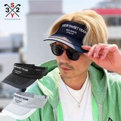 SY32 by SWEET YEARS GOLF バック エンボス バイザー サンバイザー 帽子 正規取扱い メンズ レディース ブランド BACK EMBOSS VISOR
