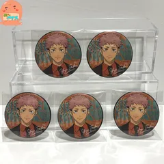 呪術廻戦　虎杖悠仁　パーティ　マット　缶バッジ　【5個セット】