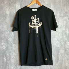 ヴィヴィアンウエストウッド Tシャツ グラフィティー ロゴマーク オーブ 黒 Sサイズ ★お値段交渉を受け付けます。