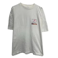半袖 プリントTシャツ XL ホワイト プルオーバー ビッグサイズ バックプリント 90s 90年代 厚手 カットソー 古着卸 アメリカ仕入 a706-5098