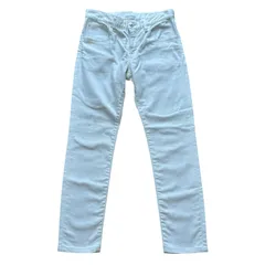 RED CARD 12506  Anniversary 25th スリム テーパードデニム ホワイト サイズ24 レッドカード