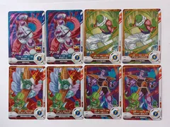 【8枚】SDV2-033 R フリーザ／SDV2-029 R ネイル／SDV2-036 R ザーボン／SDV2-043 R ギニュー ドラゴンボール スーパーダイバーズ DRAGON BALLのサムネイル
