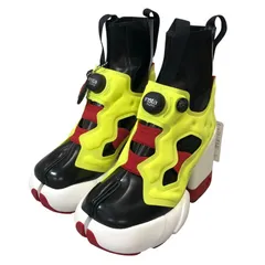 マルジェラ　リーボック　24.5センチ 24cm マルジェラ リーボック CLUB C 白 新品 MARGIELA - メルカリ