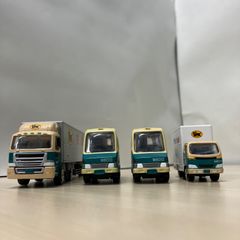 08503】 クロネコヤマト ヤマト運輸 トラック ミニカー 4台セット
