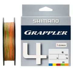 シマノ グラップラー 4 PE LD-A72W #10m×5カラー 2号 300m / PEライン / 【メール便発送】 / shimano  / 釣具のサムネイル