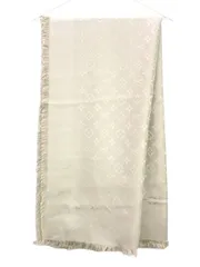 ⭐️美品⭐️ ルイヴィトン ショール モノグラム 大判 スカーフ ベージュ LOUIS VUITTON ルイヴィトン モノグラム シルク100% スカーフ