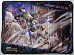 【中古】抱き枕カバー・シーツ(キャラクター) リヴァイ＆エレン(背中合わせ) ブランケット 「進撃の巨人」