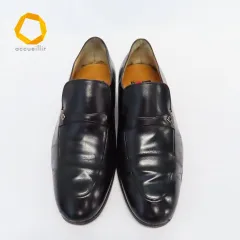【美品】a.testoni アテストーニ ブラックレザー パンプス ローファー 2025年最新】a.testoni カラー：ブラック系 ローファーの人気