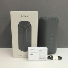 【美品】SONY　ワイヤレスポータブルスピーカー　SRS-XE300　ブラック